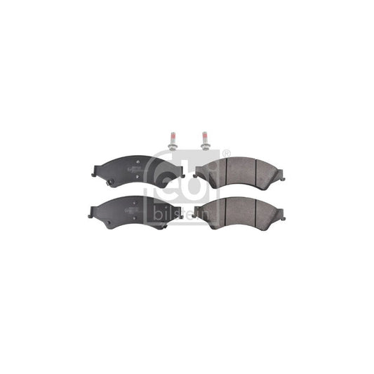 Febi Bilstein 170380 Brake Pad Set Front Axle With Acoustic Wear Warning With Bolts Screws
