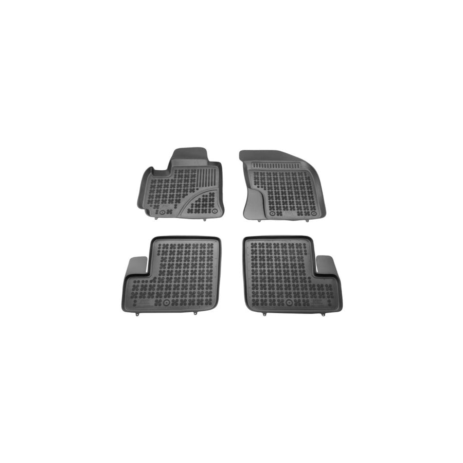 REZAW PLAST Tailored 201422 Floor mat set for TOYOTA RAV4 II Off-Road (XA20) Elastomer, Front and Rear, Quantity: 4, Black
