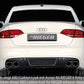 Rieger 00055530 Audi B8 B81 S4 Rear Diffuser for Original Twin Tailpipe Left & Right