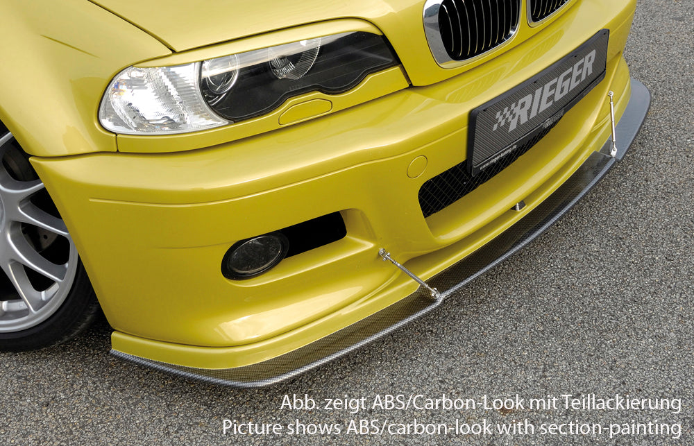 Rieger 00050234 BMW 3 Series E46 M3 Front Splitter