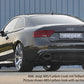 Rieger 00088018 Audi B8 B81 Rear Diffuser (A5 & S5) - Glossy Black