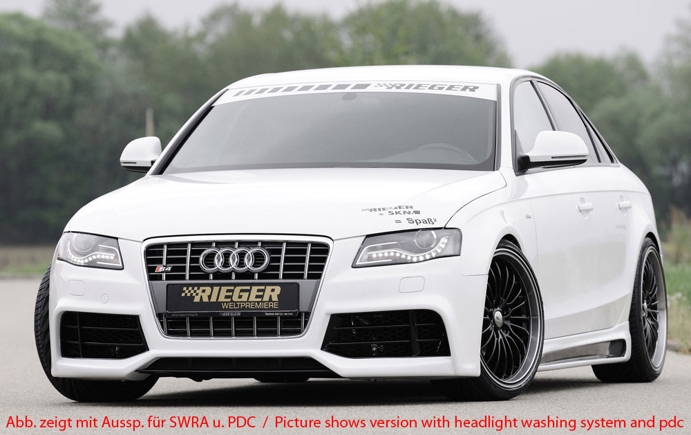Rieger 00055527 Audi B8 B81 Front Bumper (A4 & S4)