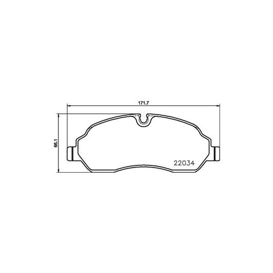 Hella 8DB 355 021 571 Brake Pad Set Incl Wear Warning Contact With Brake Caliper Screws With Accessories
