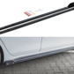 Maxton Design VW-GO-8-GTI-SD2T+SF Side Skirts Diffusers + Flaps V.2 Volkswagen Golf GTI / Clubsport / R-Line MK8 | Duco Car Parts UK Car Parts