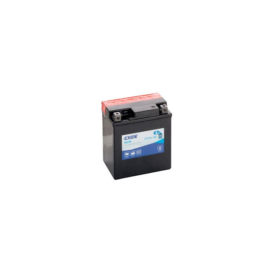 Exide ETX7LBS Motorcycle Battery 12V 6AH 100A | Duco Car Parts UK Car Parts