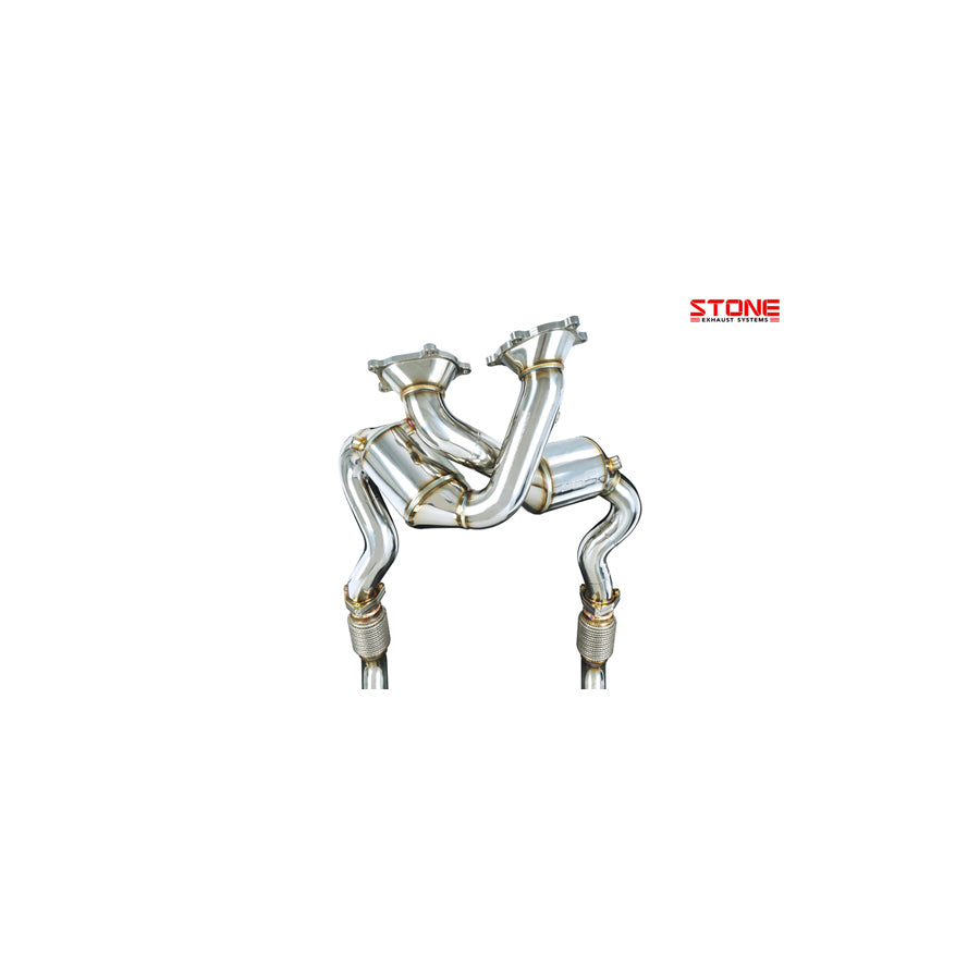 Stone Exhaust Audi CWUB CWBC C7 RS6 Eddy Catalytic Downpipe
