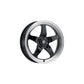 Forgestar F09177067P06 17x7 D5 Drag Standard 5x114.3 ET6 BS4.25 Gloss Black Machined Drag Racing Wheel