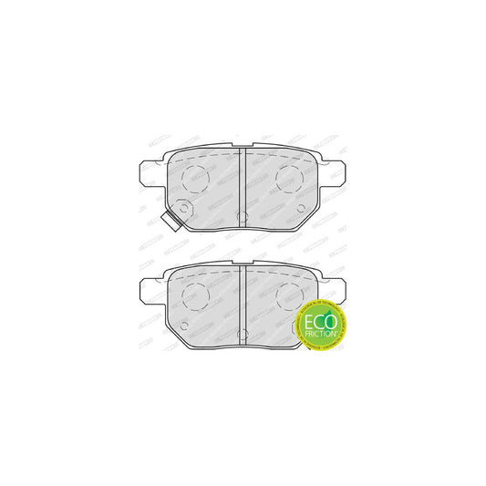 Ferodo Premier Eco Friction Fdb4042 Brake Pad Set With Acoustic Wear Warning Without Accessories