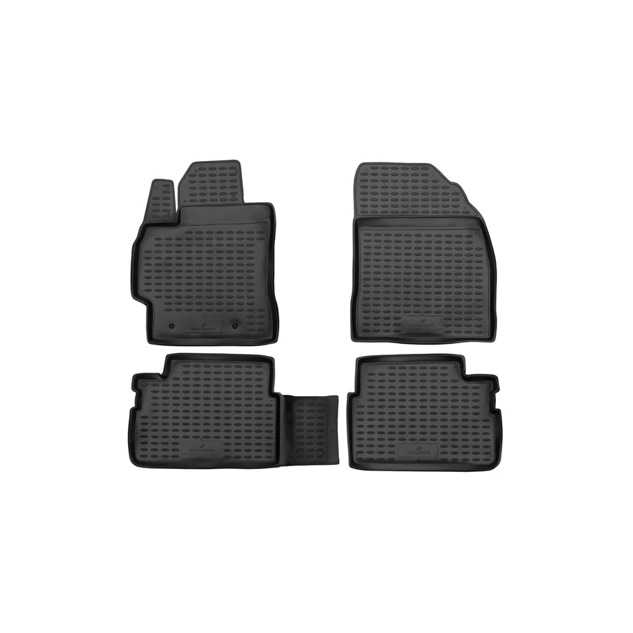 WALSER Tailored, XTR 75118 Floor mat set Front and Rear