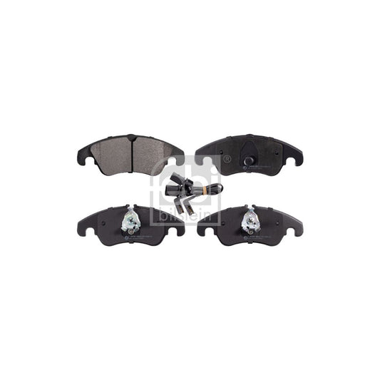 Febi Bilstein 16798 Brake Pad Set Front Axle Incl Wear Warning Contact