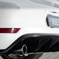 Rieger 00088023 VW Mk6 Golf GTI Rear Diffuser for Original Tailpipe Left & RIght - Glossy Black
