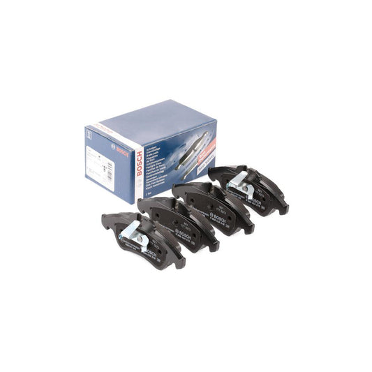 Bosch 0986424218 Brake Pad Set With Anti Squeak Plate With Piston Clip BP101