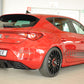 Rieger 00088210 SEAT Leon KL Rear Diffuser - Glossy Black