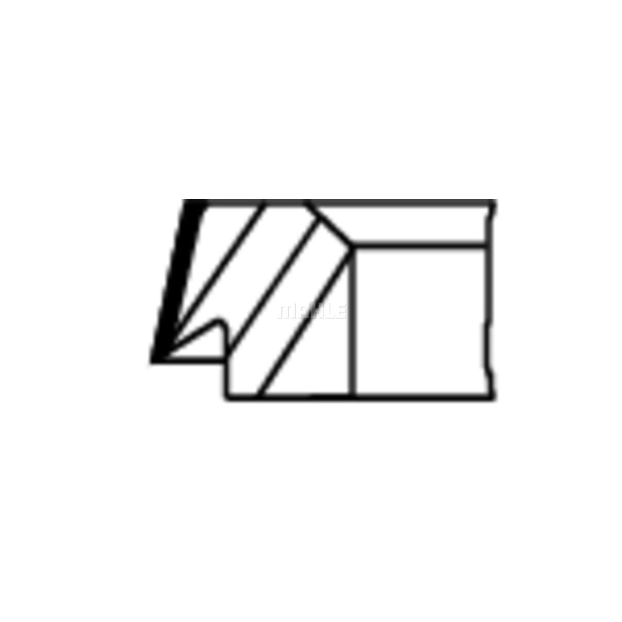 MAHLE ORIGINAL 007 20 V2 Piston Ring Kit