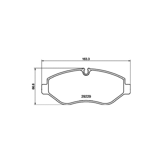 Hella 8DB 355 005 511 Brake Pad Set For Iveco Daily Prepared For Wear Indicator With Brake Caliper Screws With Accessories