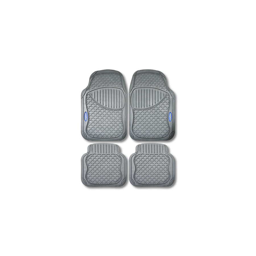 Goodyear Universal fit GOD9021 Floor mat set PVC, Front and Rear, Grey