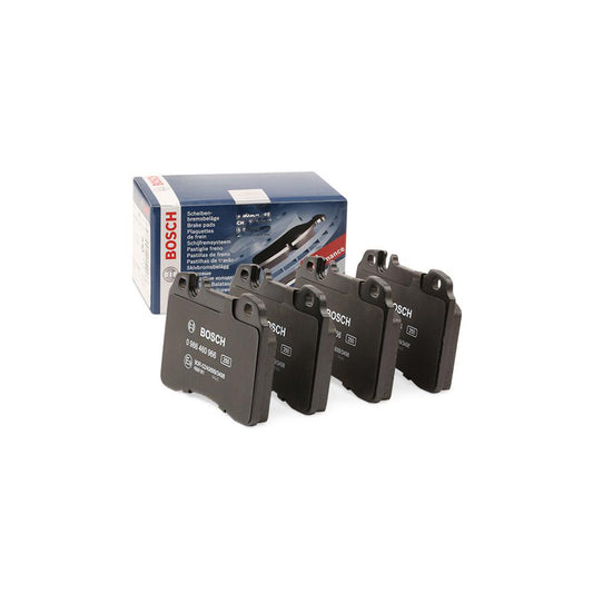 Bosch 0986460966 Brake Pad Set With Anti Squeak Plate BP535