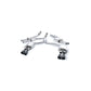 MillTek Audi C7 Sportback Resonated Cat-Back Exhaust (S6 & S7)