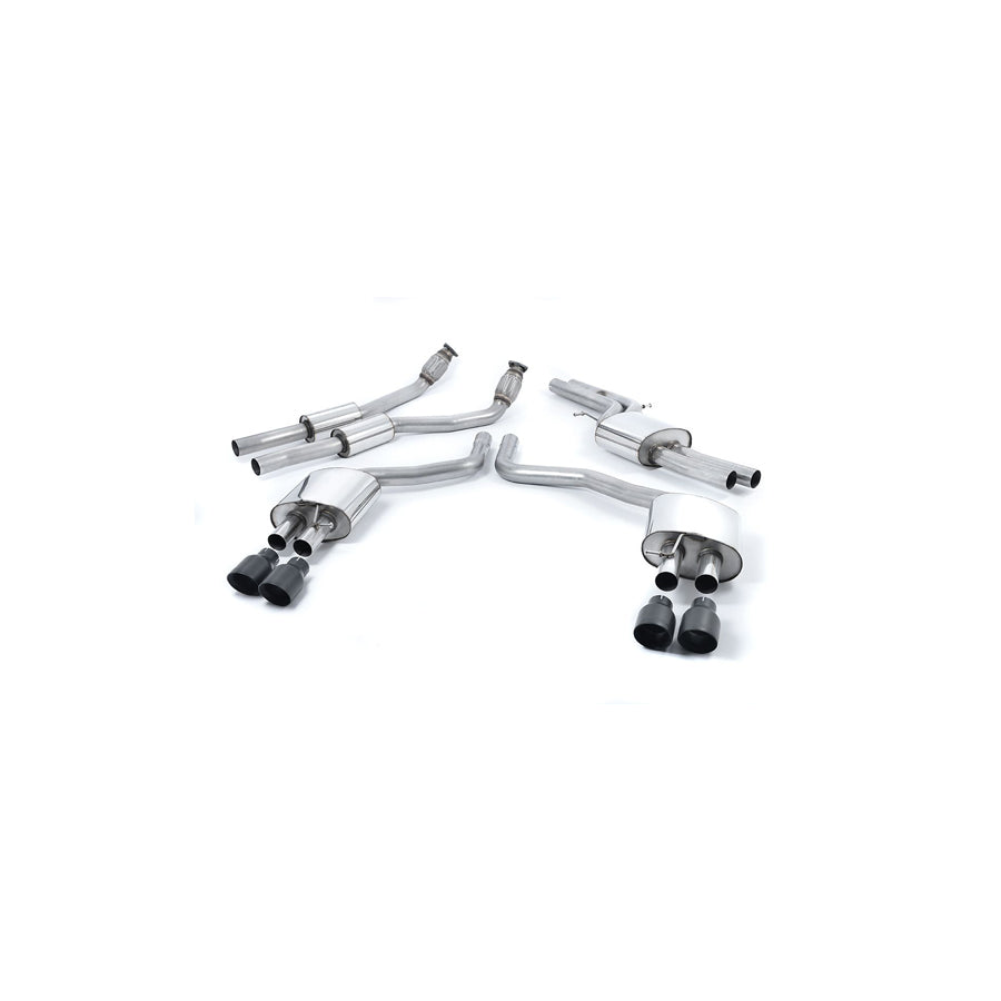 MillTek Audi C7 Sportback Resonated Cat-Back Exhaust (S6 & S7)