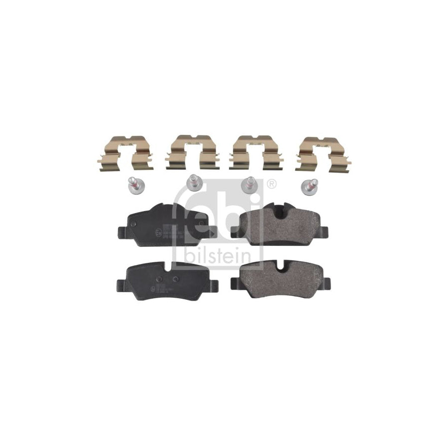 Febi Bilstein 116290 Brake Pad Set Rear Axle Prepared For Wear Indicator With Attachment Material