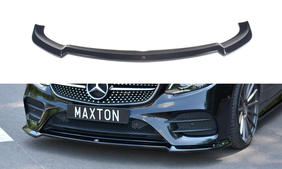Maxton Design ME-E-213-AMGLINE-C-FD2T Front Splitter V.2 Mercedes Benz E-Class W213 AMG-Line Coupe (C238) | Duco Car Parts UK Car Parts