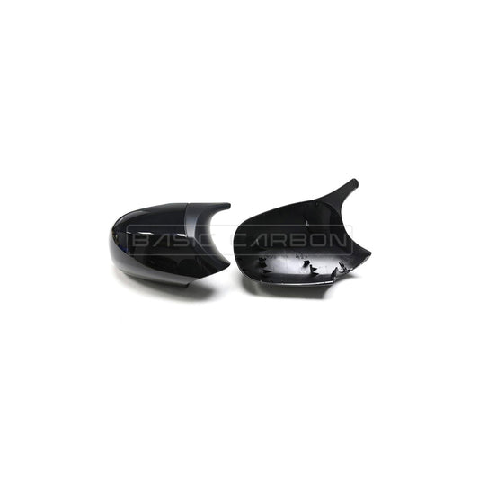 Basic Carbon BMW E87 E90 E92 E93 LCI Gloss Black Mirror Covers (Inc. 130i, 335d & 335i)