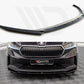 Maxton Design SK-EN-1-FD3T Front Splitter V.3 Skoda Enyaq IV (2020-) | Duco Car Parts UK Car Parts