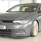 Rieger 00059600 VW Mk8 Golf Front Splitter -  Matte Black