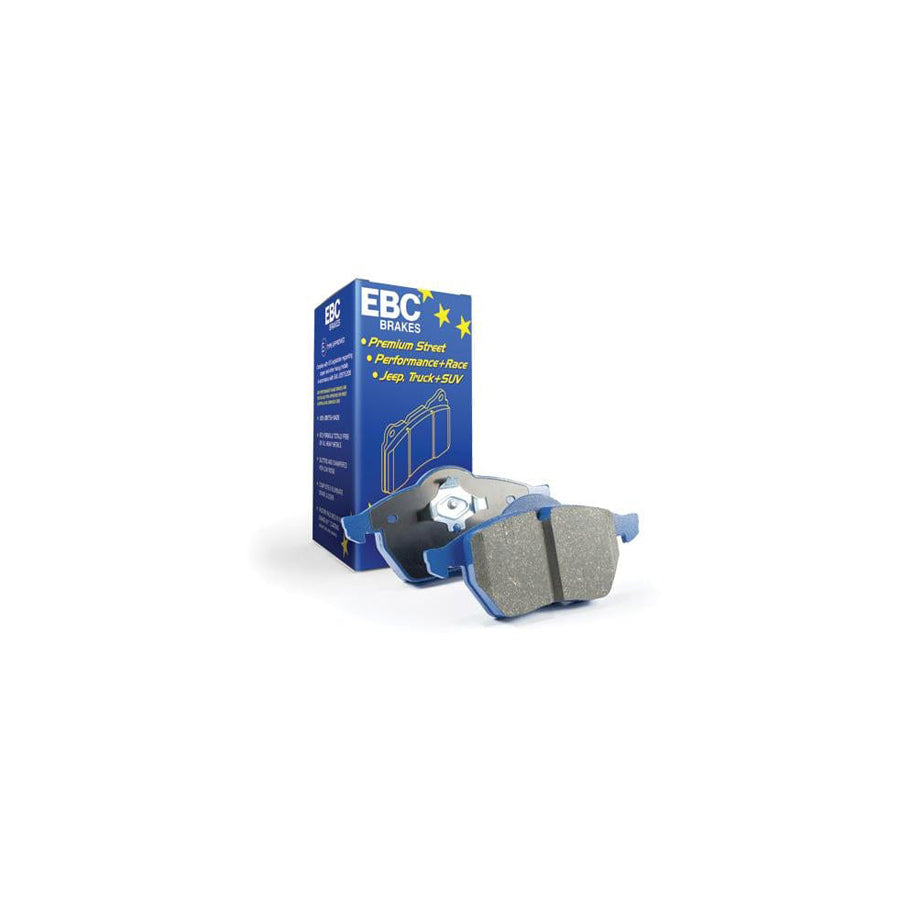EBC Audi Seat Skoda Volkswagen Bluestuff NDX Trackday Front Brake Pads - ATE Caliper (Inc. 8L A3, 8L S3, MK3 Golf & MK4 Polo)