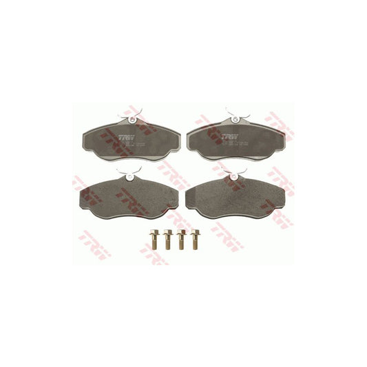 TRW Cotec Gdb1156 Brake Pad Set Not Prepared For Wear Indicator With Brake Caliper Screws With Accessories
