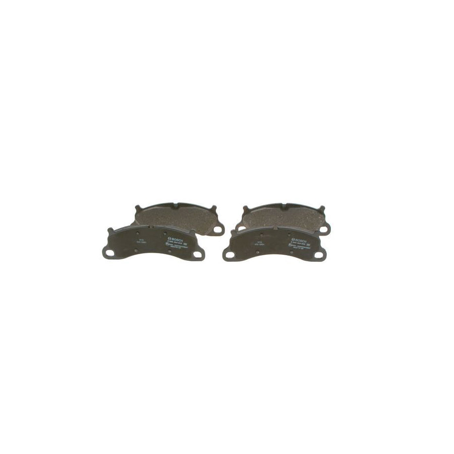 Bosch 0986494806 Brake Pad Set With Anti Squeak Plate BP1980