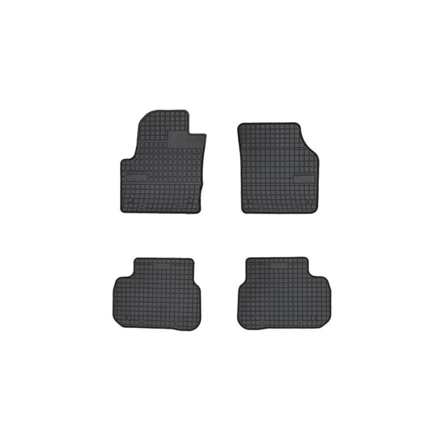 FROGUM Tailored 547457 Floor mat set for LAND ROVER Discovery Sport (L550) Elastomer, Front and Rear, Quantity: 4, Black, (LHD)