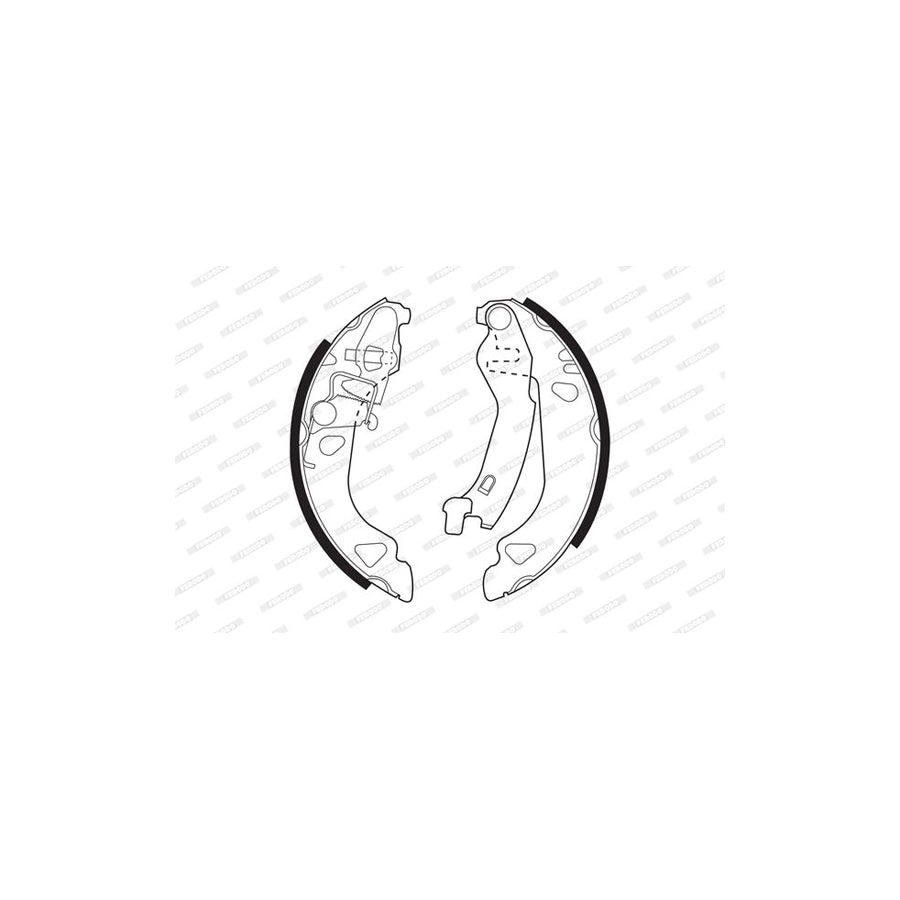 FERODO PREMIER FSB477 Brake Shoe Set