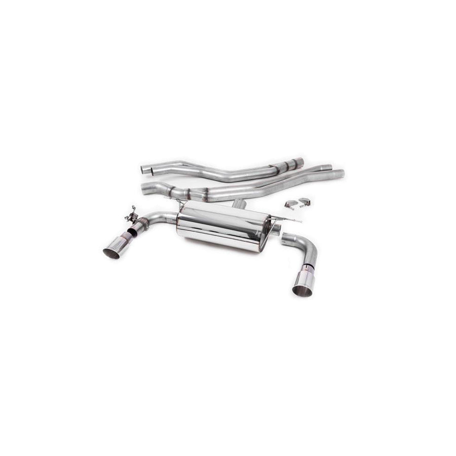 MillTek BMW 2 Series F22 LCI M240i Coupe (Non-OPF Equipped Models) Cat-Back Exhaust System