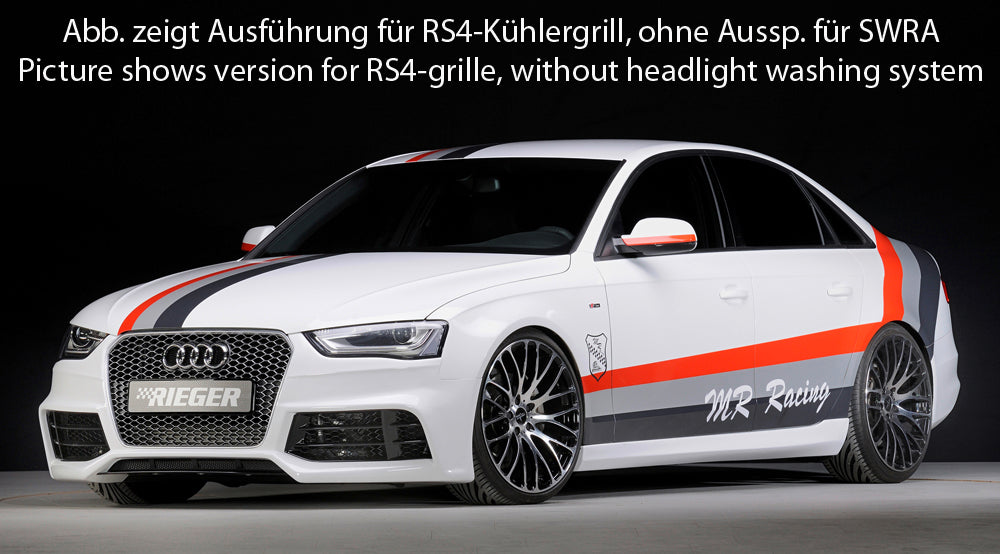Rieger 00055540 Audi B8 B81 Front Bumper (A4 & S4)