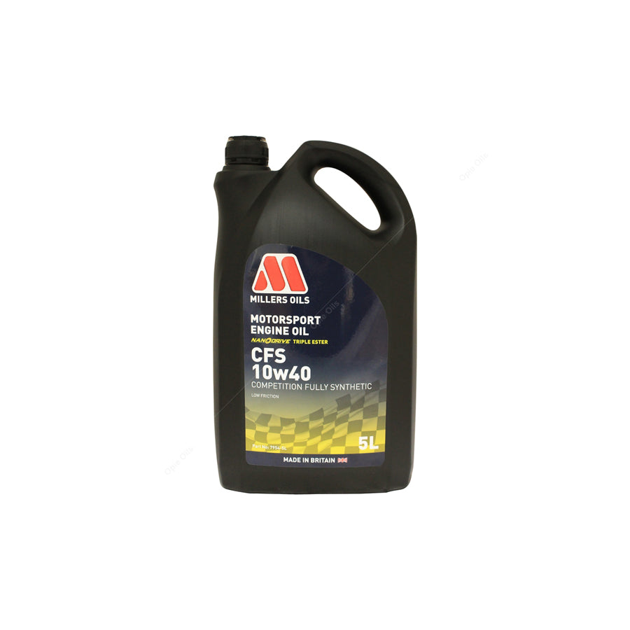Millers Oils Motorsport CFS 10w40 Fully Synthetic Engine Oil 5l