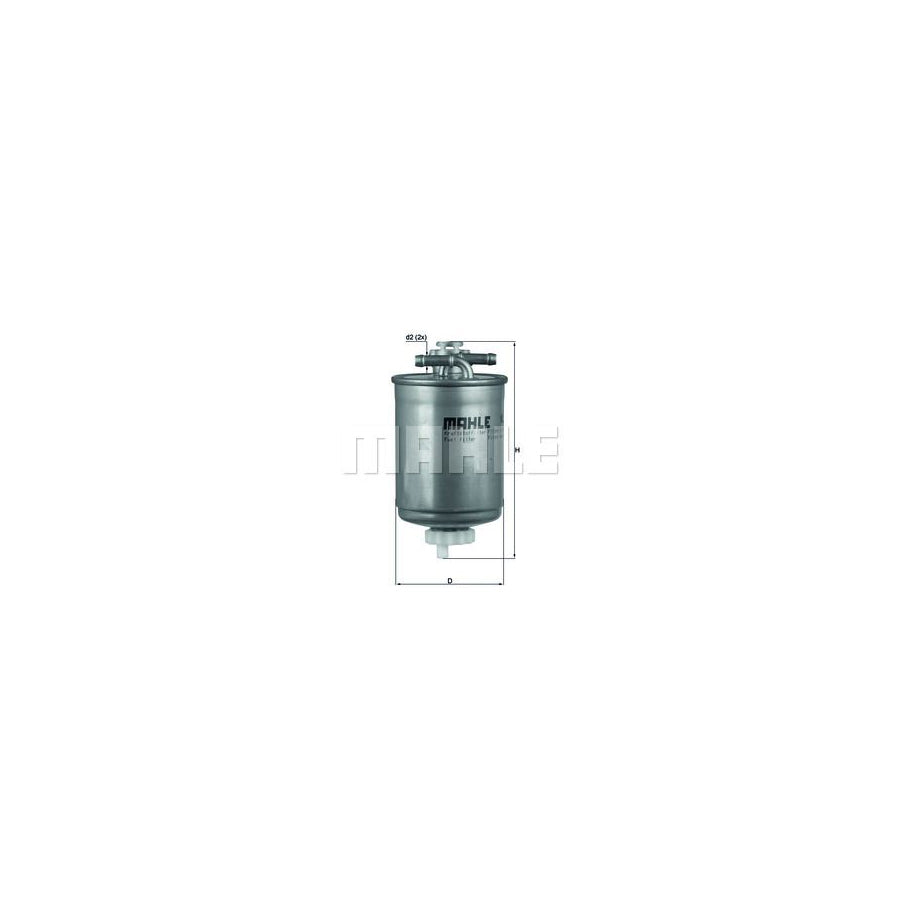 MAHLE ORIGINAL KL 103 Fuel filter In-Line Filter