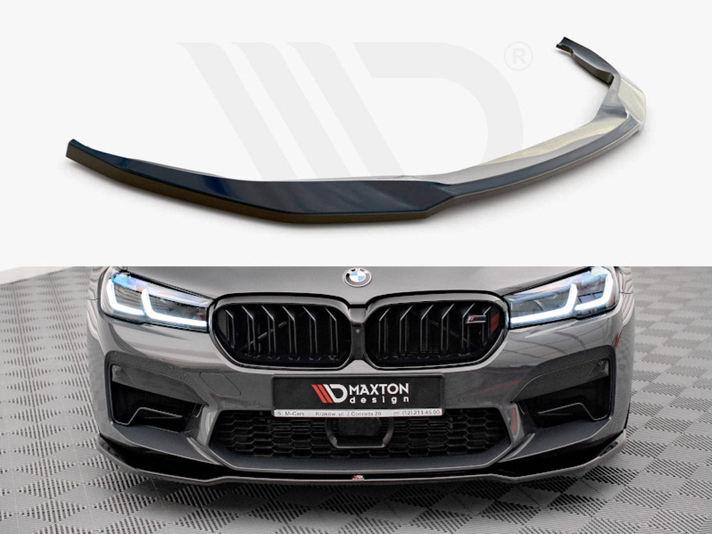 Maxton Design BM-5-90F-M-FD2T Front Splitter V.2 BMW M5 F90 Facelift (2020-) | Duco Car Parts UK Car Parts