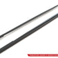 MAXTON DESIGN CF-AU-RS6-C8-SD1-245-P CARBON FIBER SIDE SKIRTS AUDI RS6 C8 / RS7 C8 | ML Performance