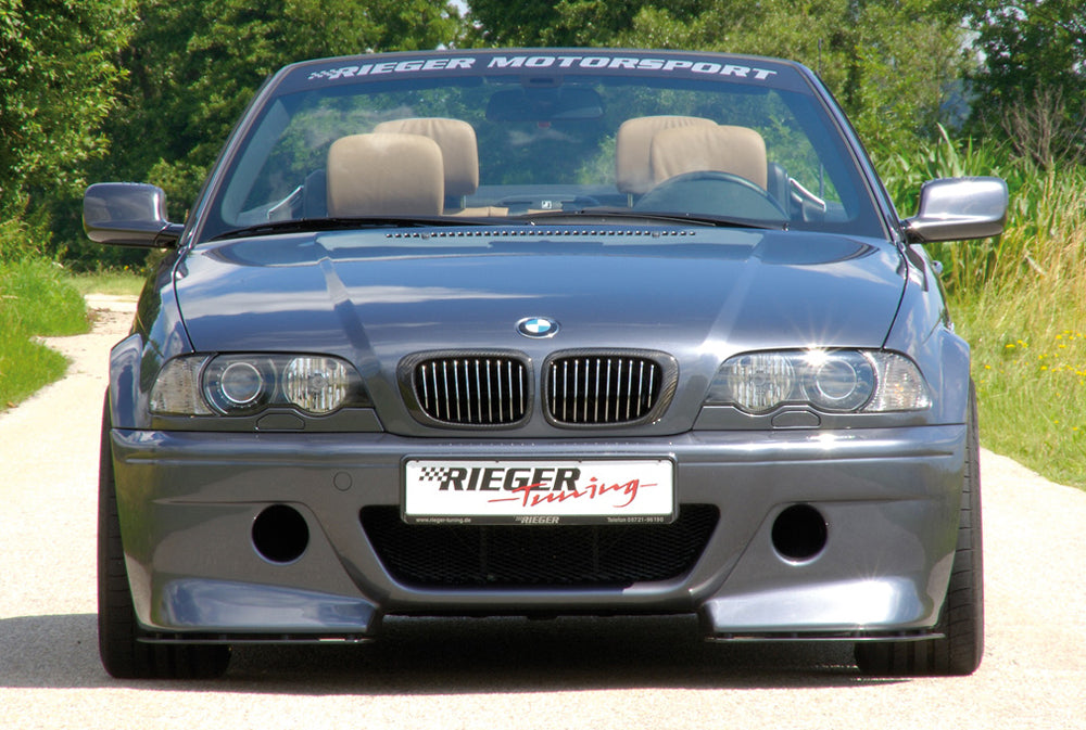 Rieger 00050244 BMW 3 Series E46 Front Bumper
