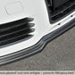 Rieger 00088034 Audi 4F A6 Front Splitter - Glossy Black
