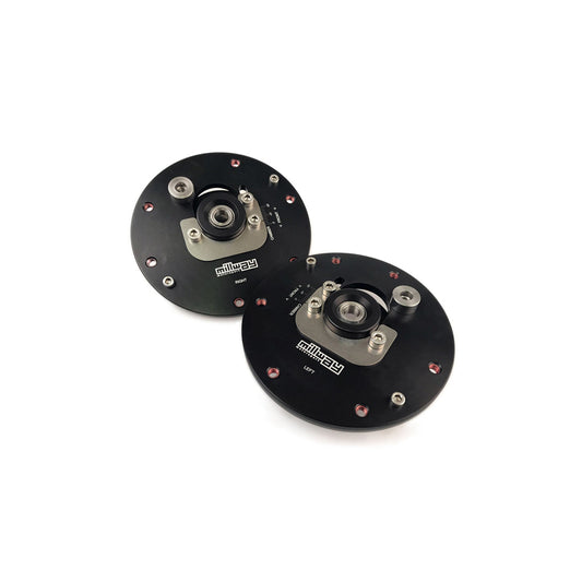 Millway Motorsport BMW F20 F22 F30 F32 Adjustable Front Camber Plates (Inc. 125d, 220d, 330i & 440i)