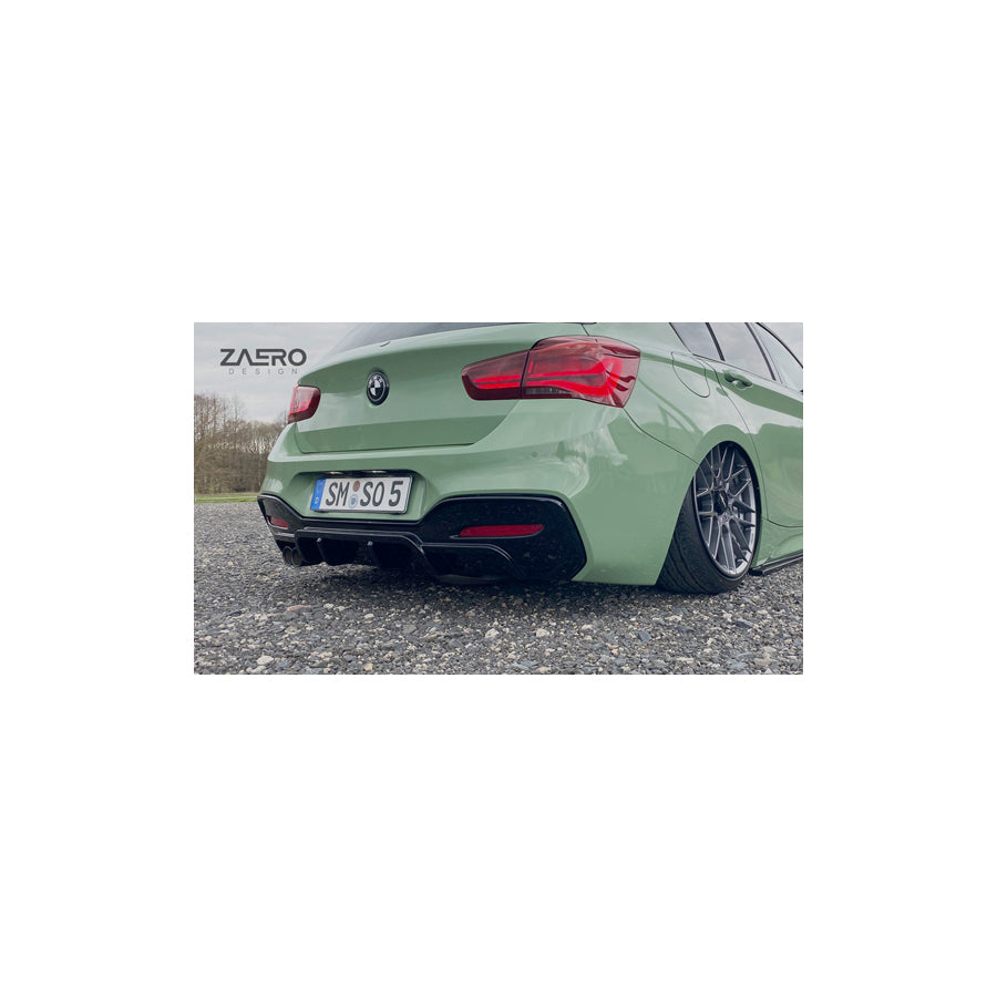 Zaero BMW F20 F21 LCI EVO-1 Rear Diffuser (Inc. 118i, 120i, 125i & M140i)