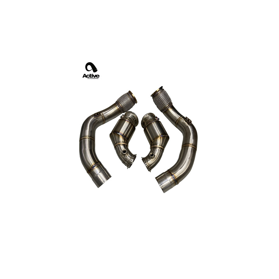 Active Autowerke BMW S63 F90 F91 F92 F93 Sport Cat Downpipe (M5 & M8)