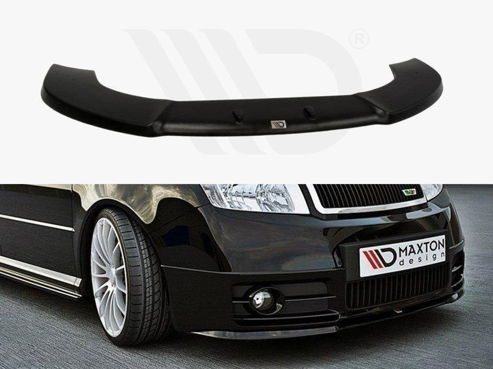 Maxton Design SK-FA-1-RS-FD1T Front Splitter Skoda Fabia I Rs Fits | Duco Car Parts UK Car Parts