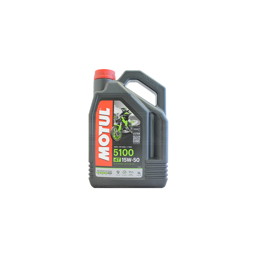 Motul 5100 4T 15w-50 Ester Semi Synthetic Racing Motorcycle Engine Oil 4l