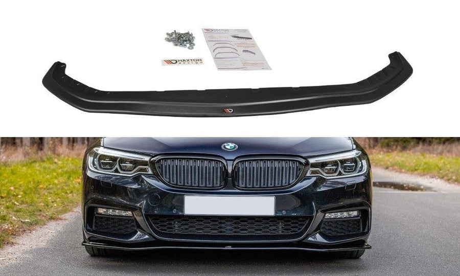 Maxton Design BM-5-G30-MPACK-FD2T Front Splitter V.2 BMW Series 5 G30 / G31 M-Pack | Duco Car Parts UK Car Parts