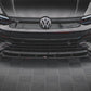Maxton Design Volkswagen Golf R MK8 Front Splitter + Flaps V.2
