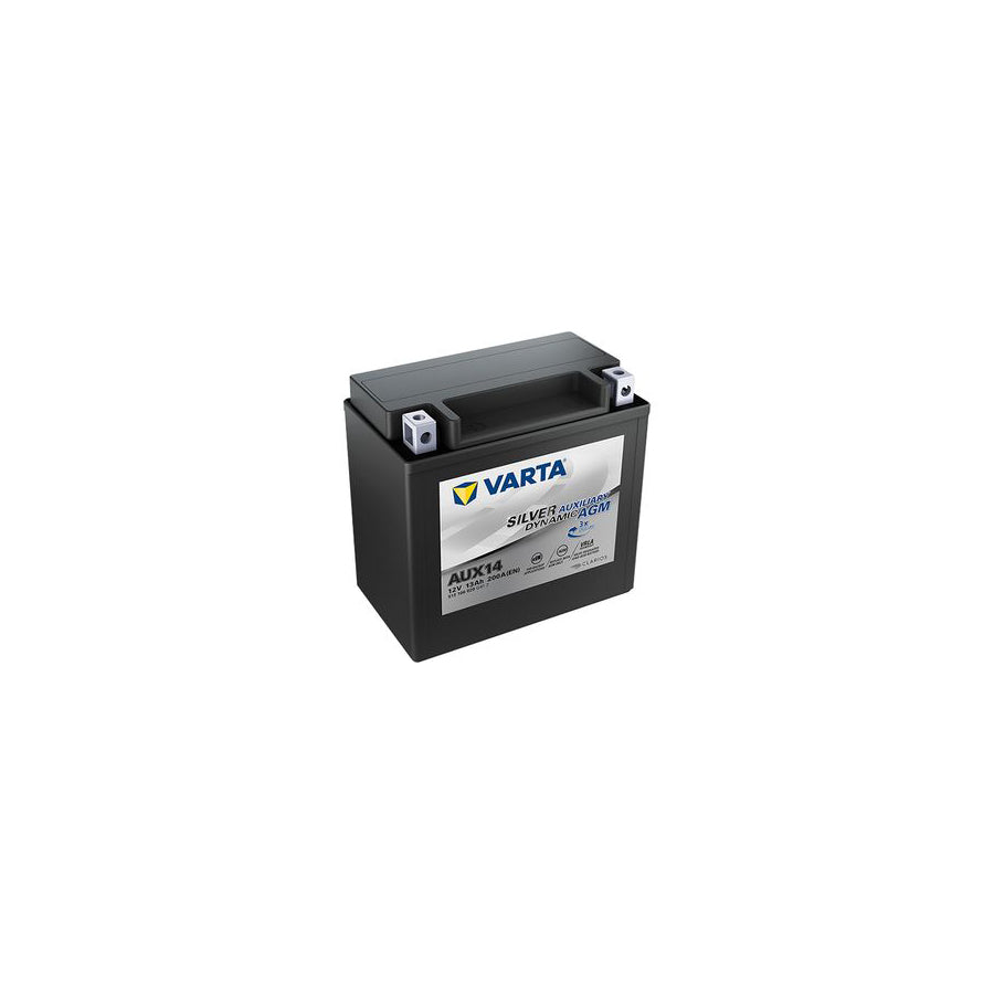 Varta AUX14 Silver Dynamic AGM Auxiliary Car Battery 13Ah | Duco Car Parts UK Car Parts
