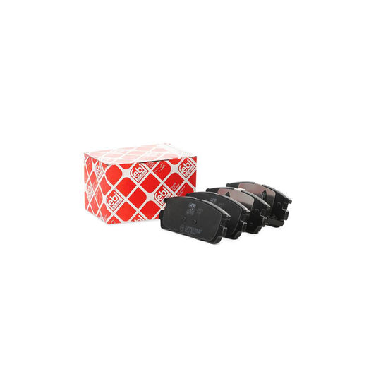 Febi Bilstein 16631 Brake Pad Set Rear Axle Incl Wear Warning Contact With Acoustic Wear Warning With Anti Squeak Plate